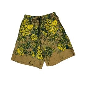 Dries Van Noten SS20 SFloral Viscose Shorts